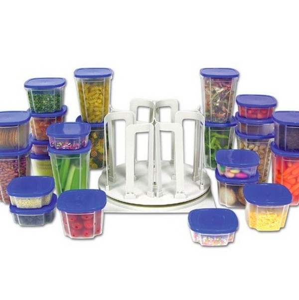 KS6100 Spin Food Kitchen Storage Blue