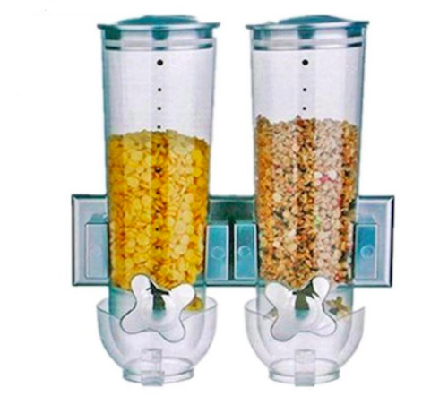 KS6103 Wall Mounted Dry Food Dispenser As Picture