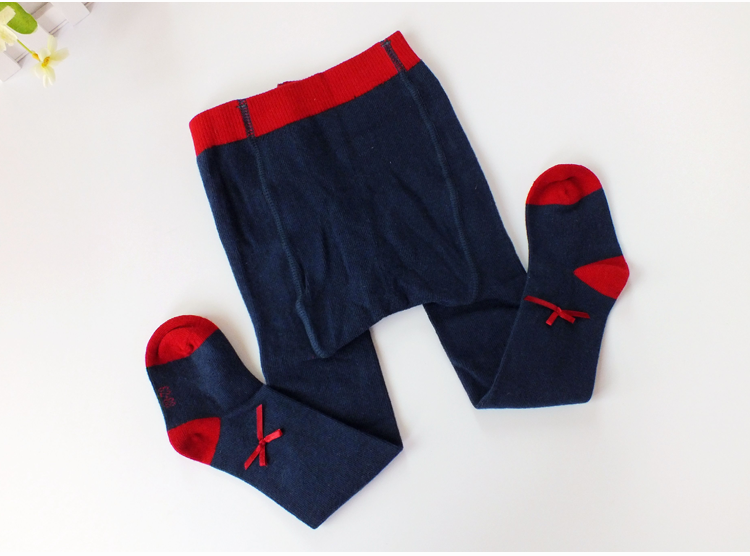 WE7651 Comfy Baby Girl Legging Dark Blue