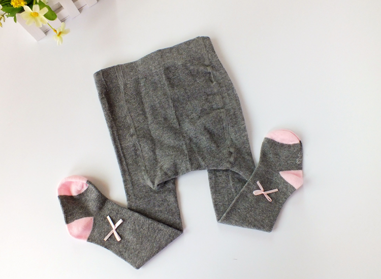 WE7651 Comfy Baby Girl Legging Grey