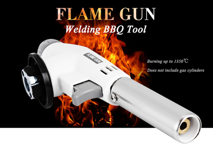 OD784 Gas Torch Flame Gun White