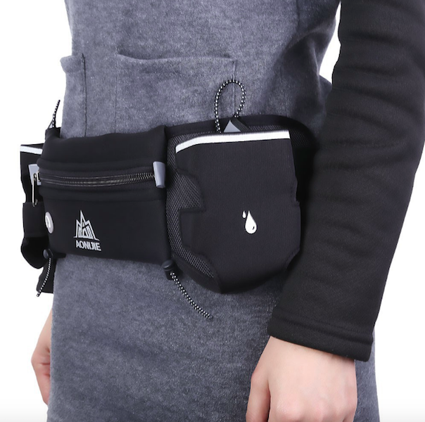 OD787 Sports Waist Bag Black