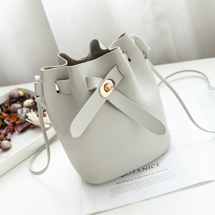 KW80359 Casual Sling Bag Light Grey