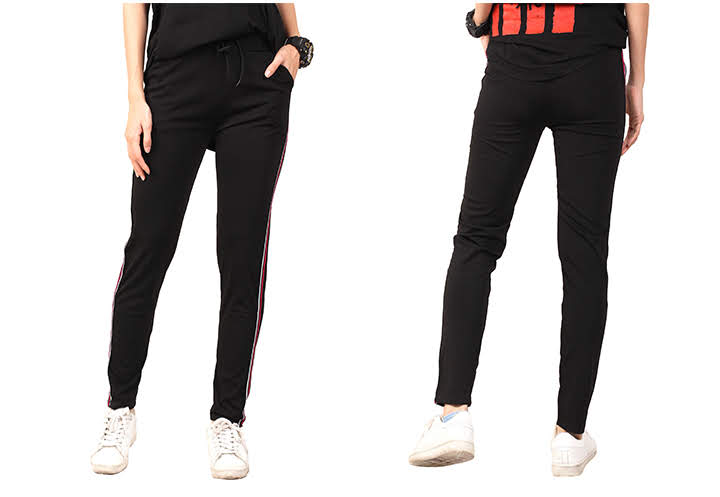 QA-449 Women Sport Pants Pink