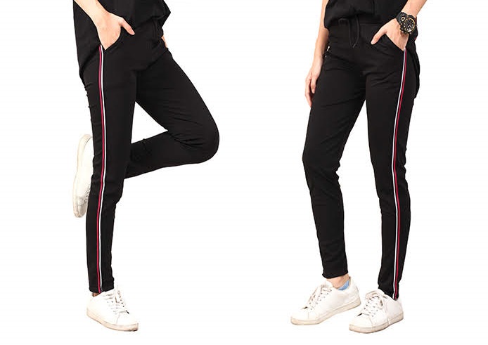 QA-449 Women Sport Pants Pink