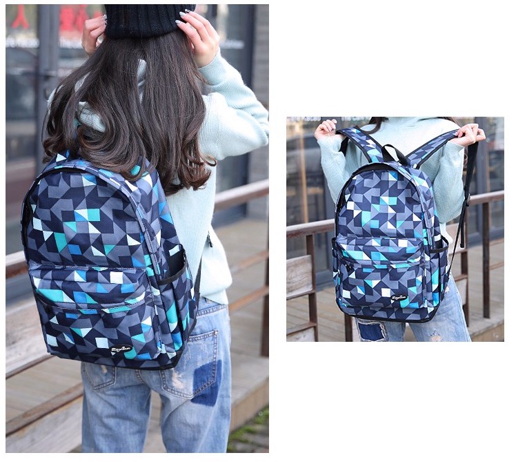 BC-002 Stylish Backpack Blue