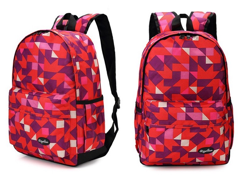 BC-002 Stylish Backpack Red