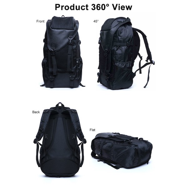 BC-007 Stylish Backpack Black