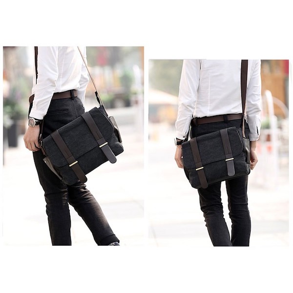 BC-013 Men's Sling Bag Canvas