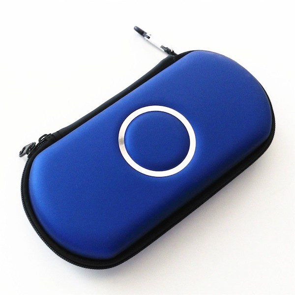 GA-305 PSP Carry Zipper Case Blue