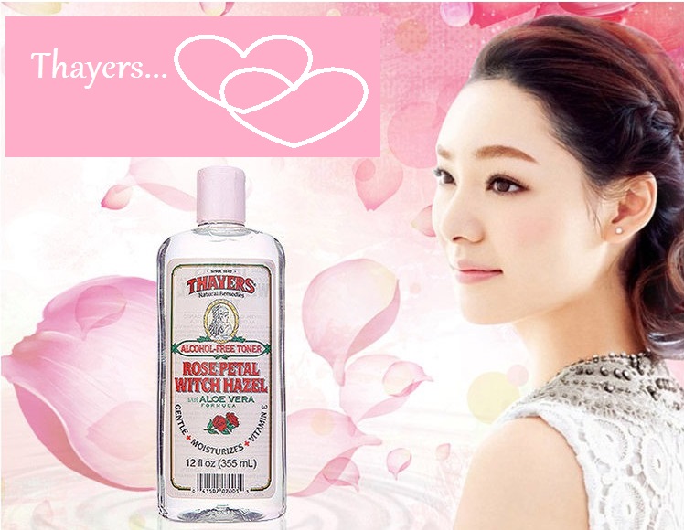 HB 509 Thayers Rose Petal Witch Hazel Aloe Vera Toner