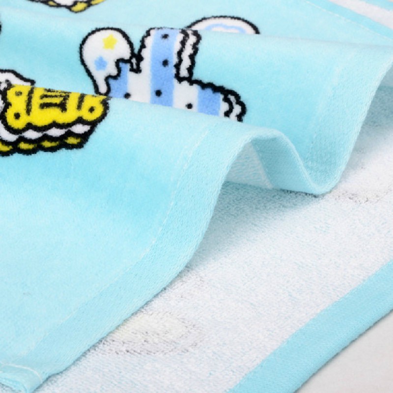 HM 822 Hello Kitty Face Towel Blue