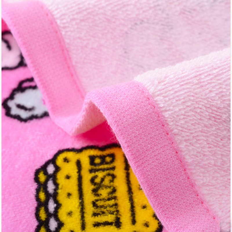 HM 822 Hello Kitty Face Towel Pink