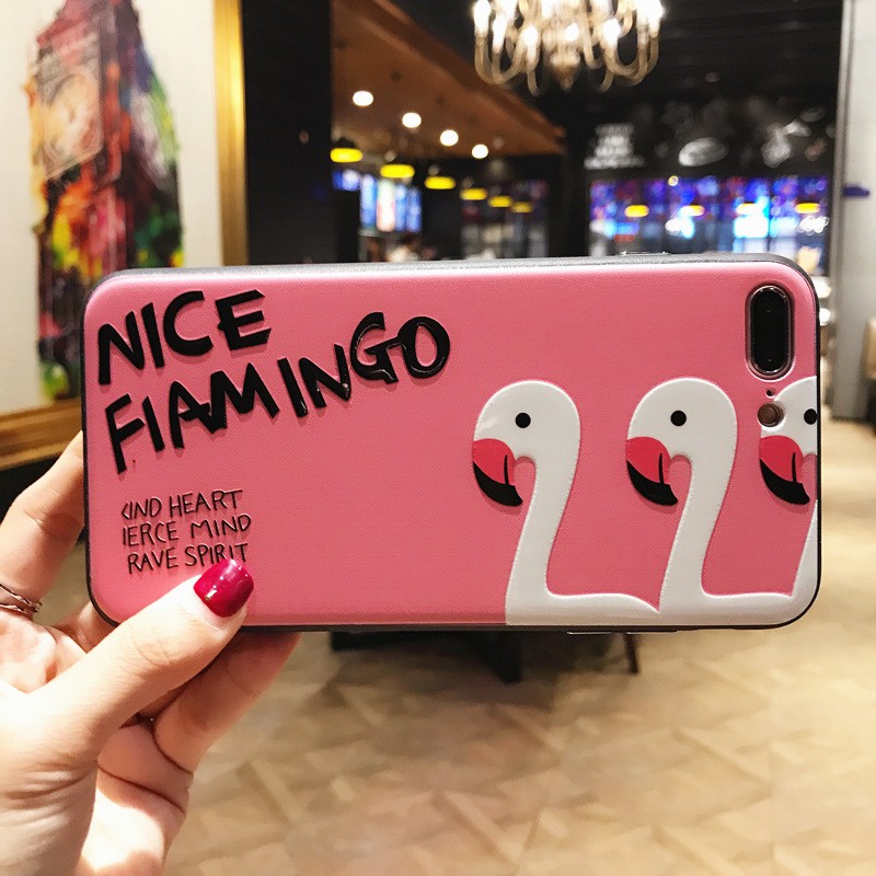 HM 831 Flamingo iPhone 7/8 Case Pink