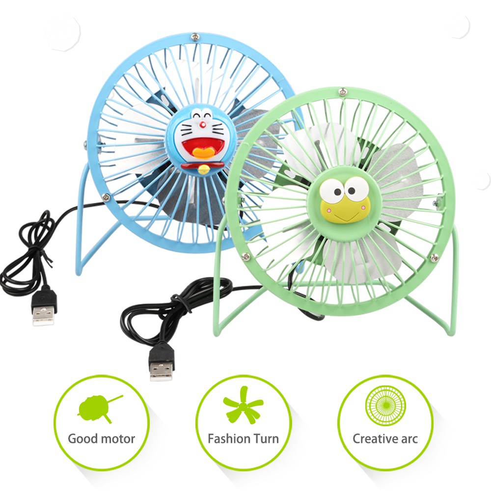 HM 834 Mini Portable USB Fan Frog