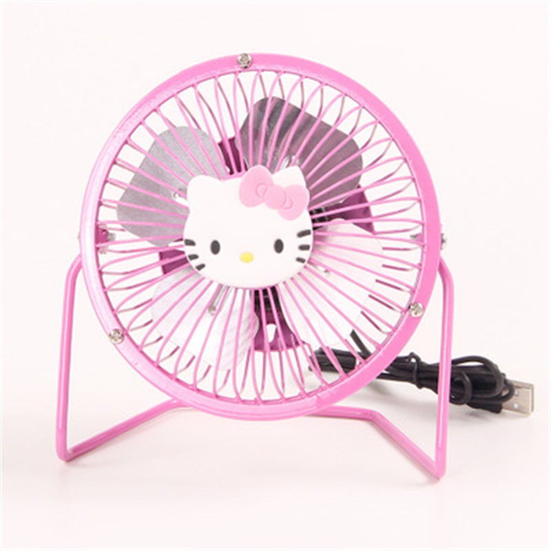 HM 834 Mini Portable USB Fan Hello Kitty