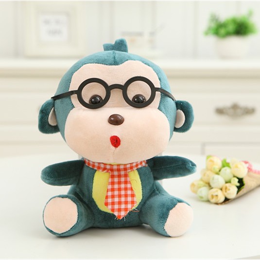 HM 847 Monkey Teddy Bear Green