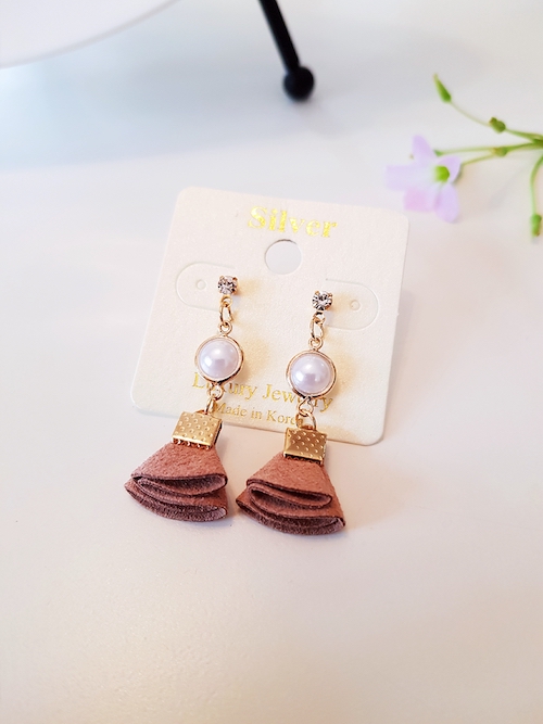 KR-016 Fashion Earring Brown