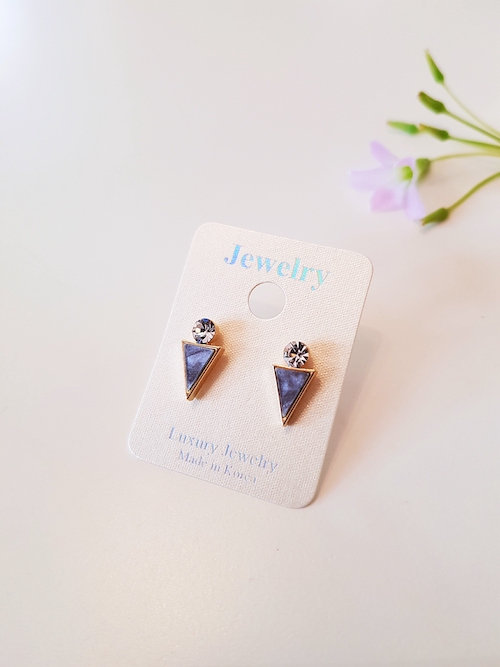 KR-020 Pretty Earring Grey