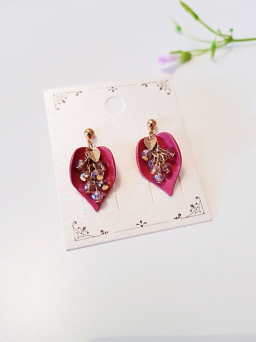 KR-024 Fashion Earring Red