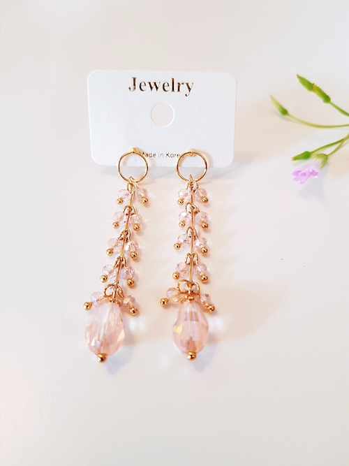 KR-028 Pretty Earring Pink