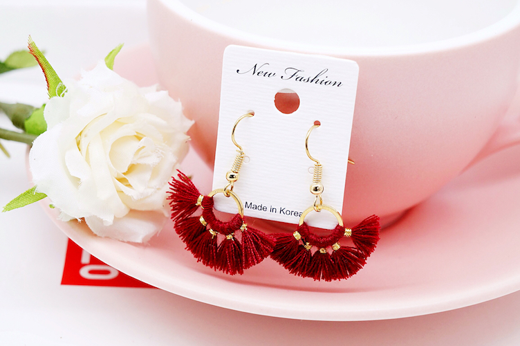 KR-045 Classic Earring Red