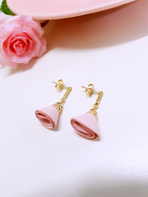 KR-047 Fashion Earring Pink