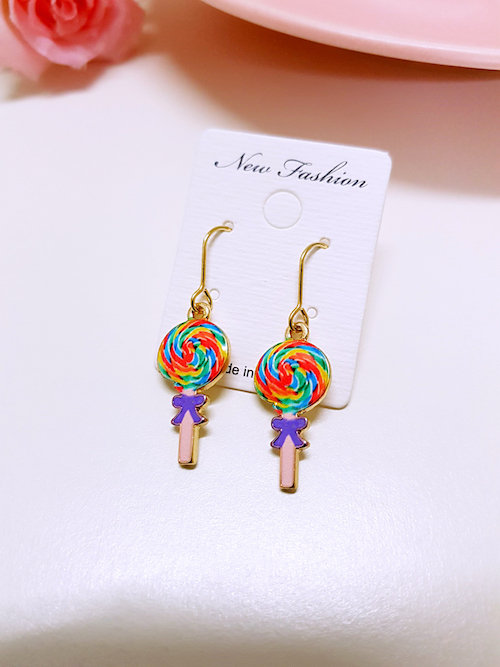 KR-050 Cute Earring As Pic