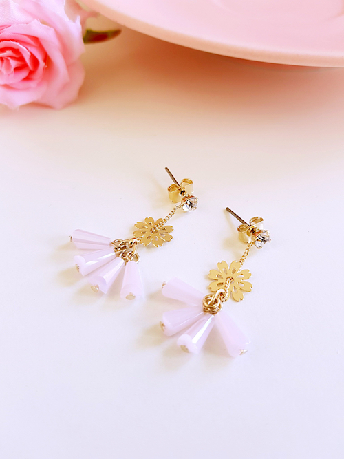 KR-052 Stylish Earring Pink