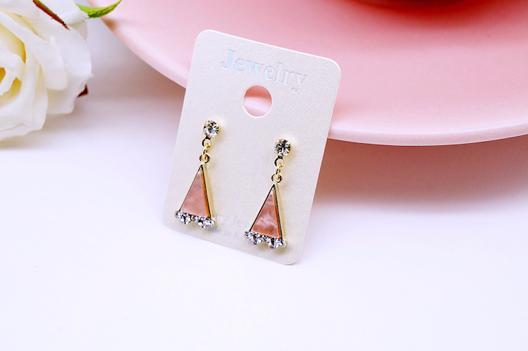 KR-054 Classic Earring Pink