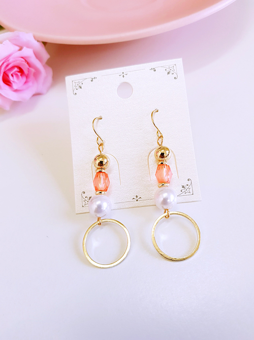 KR-055 Charming Earring Red