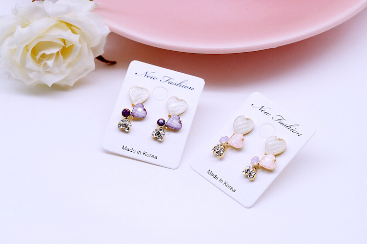 KR-059 Lovely Earring Pink