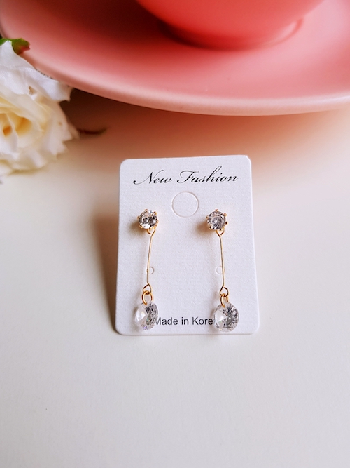 KR-060 Pretty Earring White