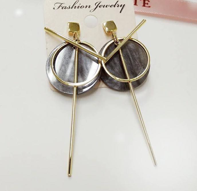 KR-081 Fashion Earring Black