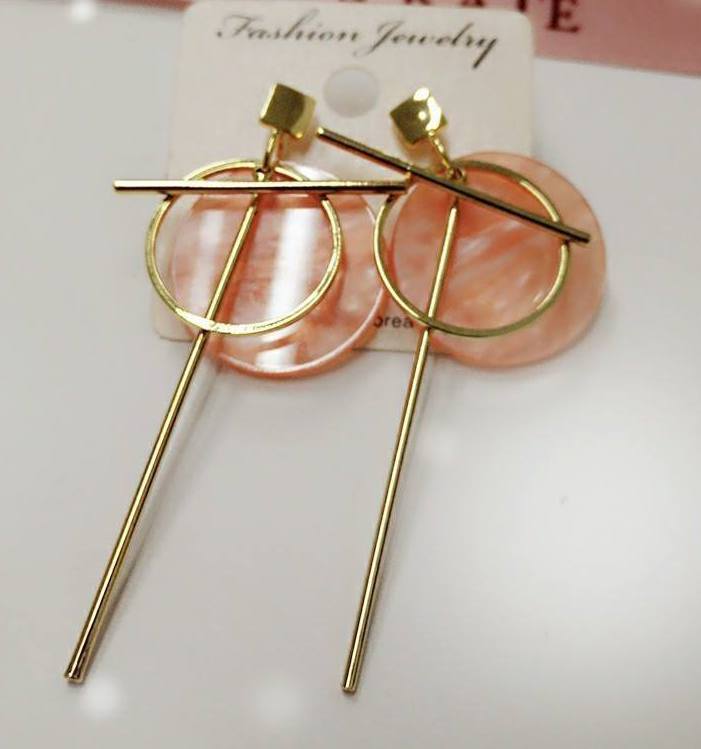 KR-081 Fashion Earring Pink