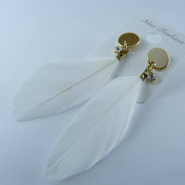 KR-095 Fashion Earring White