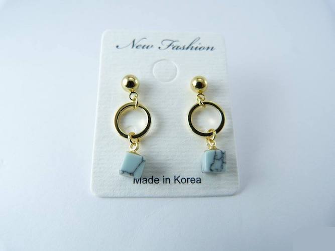 KR-105 Fashion Earring Blue