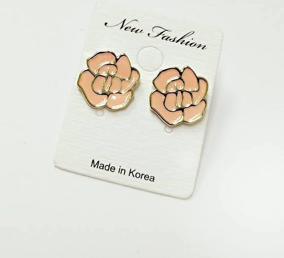 KR-124 Fashion Earring Pink