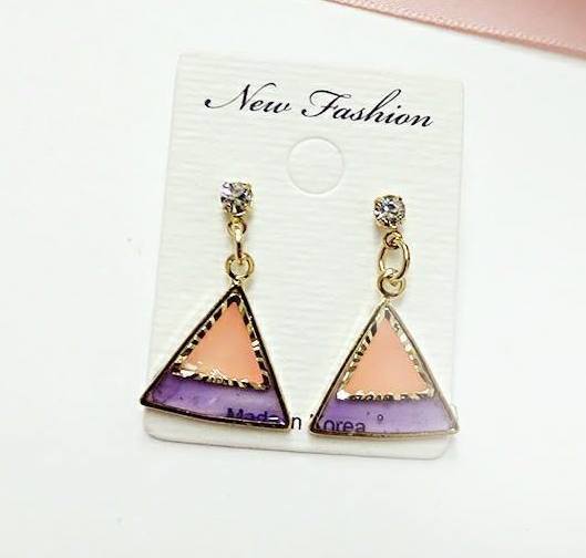 KR-127 Classic Earring Pink