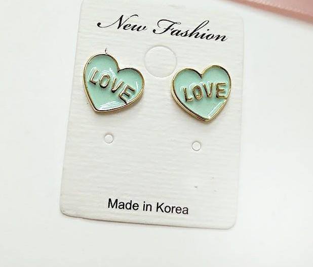 KR-128 Pretty Earring Green