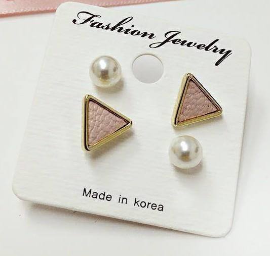 KR-130 Classic Earring Pink