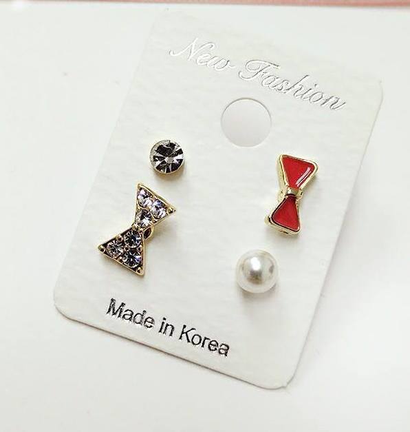 KR-131 Fashion Earring Red