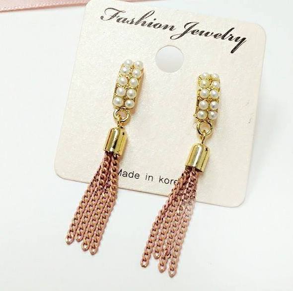 KR-132 Stylish Earring Pink