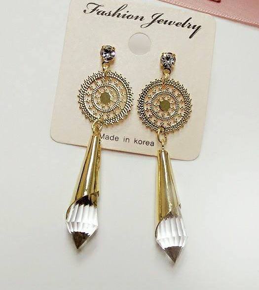 KR-133 Pretty Earring White