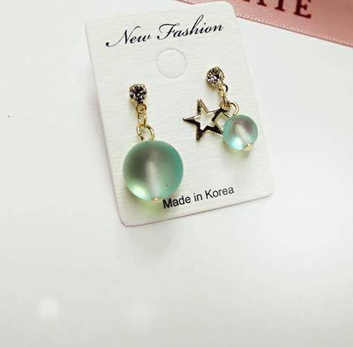 KR-138 Pretty Earring Green