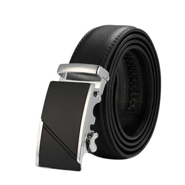 LG1018 Classic Men's Belt Silver