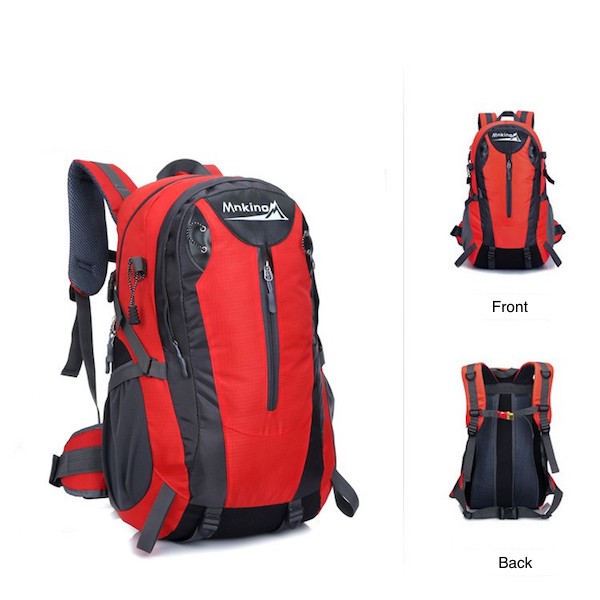 MK009 Hiking Backpack Red