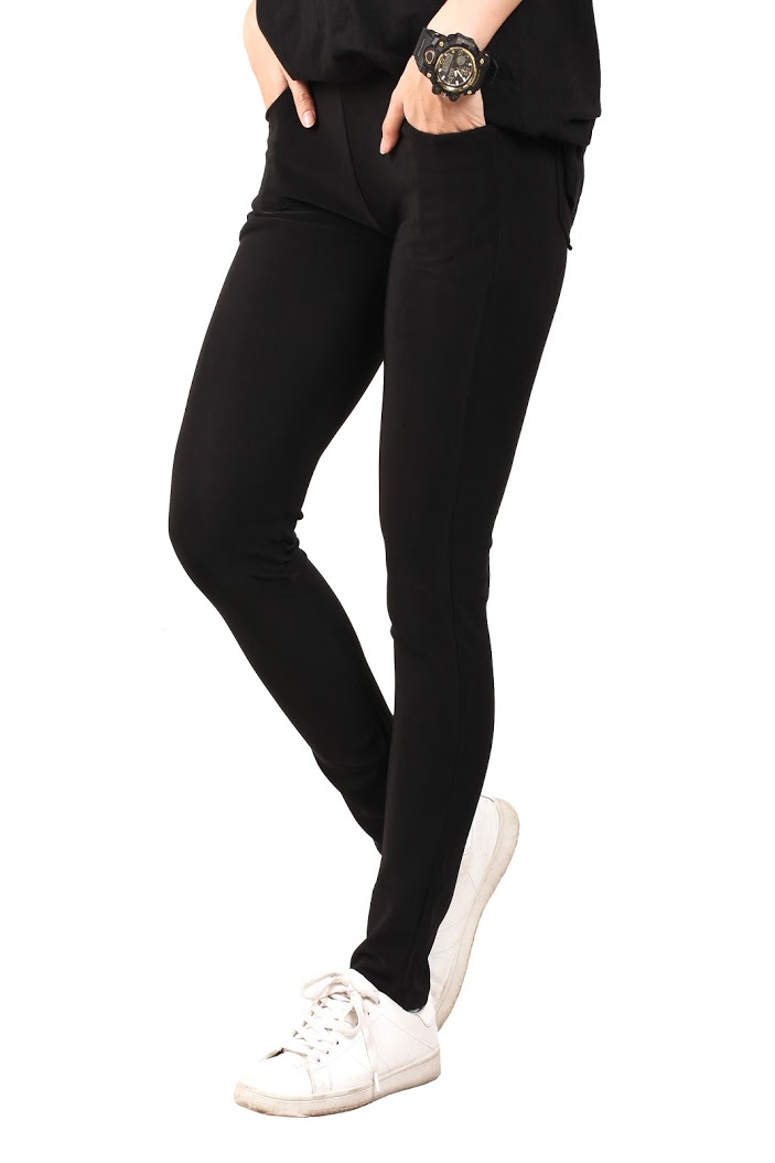 QA-451 Women Tights Black