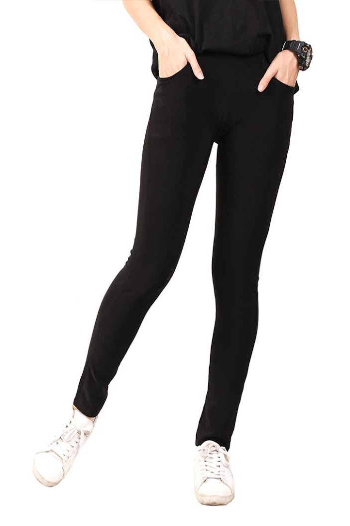 QA-451 Women Tights Black