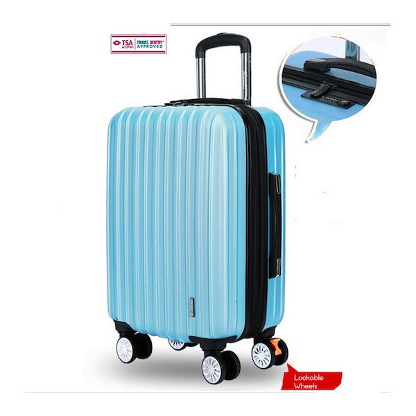 TR100 Expandable Luggage Blue